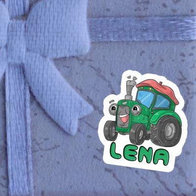 Lena Autocollant Tracteur Notebook Image