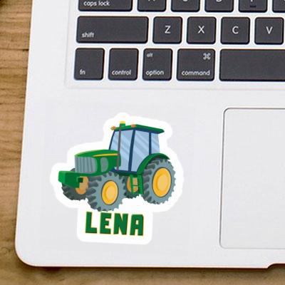 Tractor Sticker Lena Notebook Image