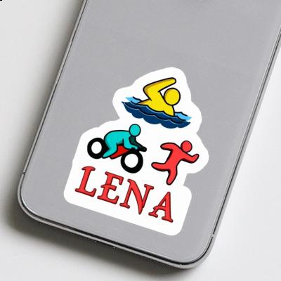 Sticker Triathlete Lena Gift package Image