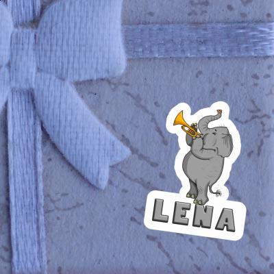 Elephant Sticker Lena Notebook Image