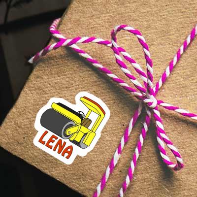 Sticker Walze Lena Laptop Image