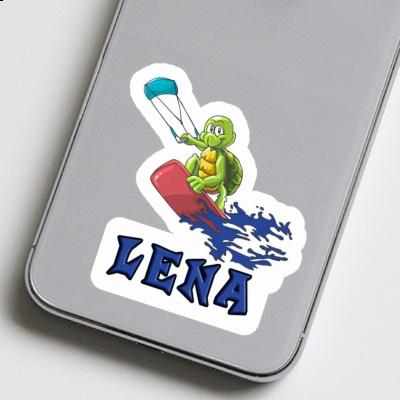 Sticker Lena Kitesurfer Image