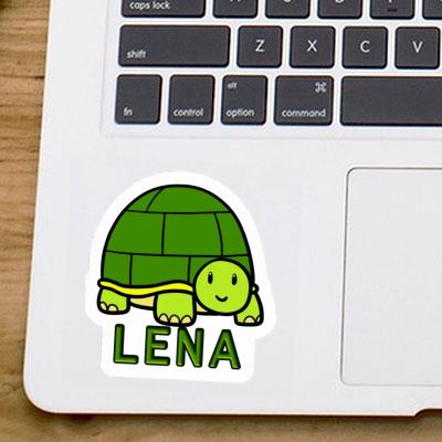 Sticker Lena Turtle Laptop Image