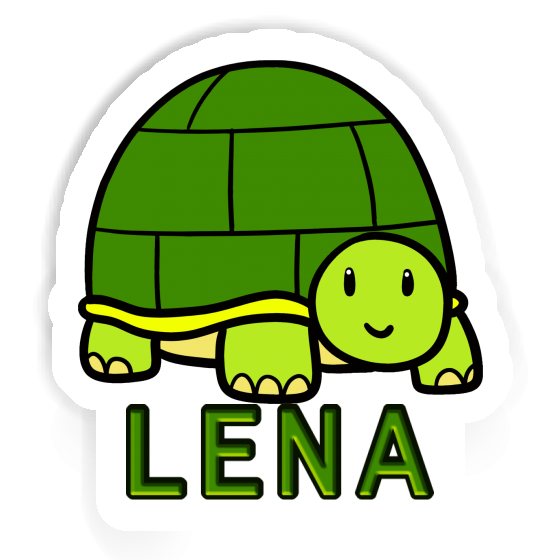 Autocollant Lena Tortue Laptop Image