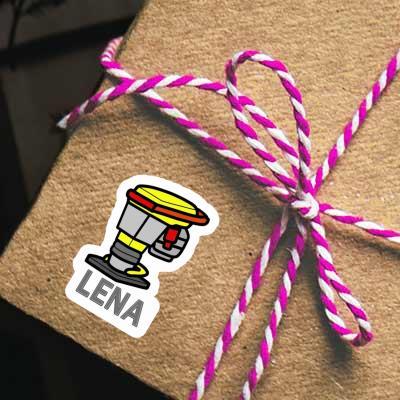 Sticker Lena Vibratory tamper Gift package Image