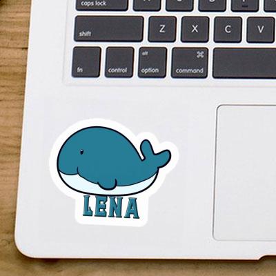 Sticker Whale Fish Lena Gift package Image