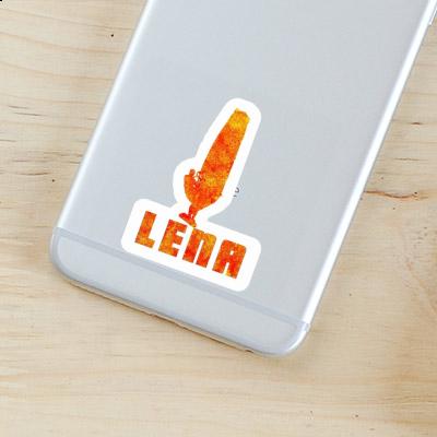 Sticker Windsurfer Lena Notebook Image