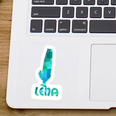 Lena Sticker Windsurfer Laptop Image