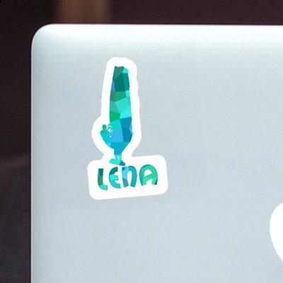 Lena Sticker Windsurfer Image