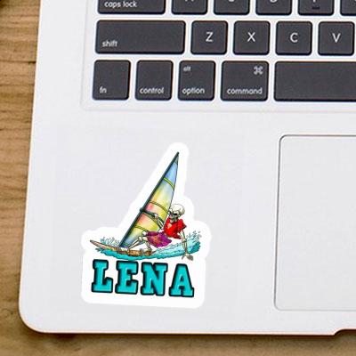 Sticker Surfer Lena Notebook Image