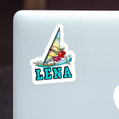 Lena Autocollant Surfeur Notebook Image