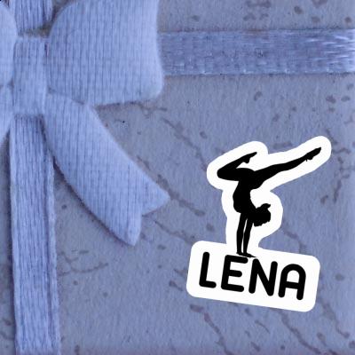 Sticker Yoga Woman Lena Gift package Image