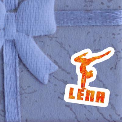 Lena Autocollant Femme de yoga Gift package Image