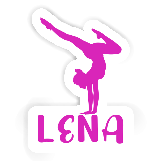 Yoga Woman Sticker Lena Gift package Image