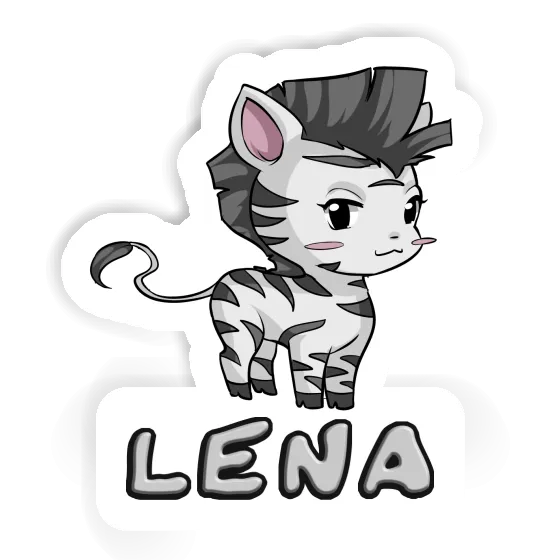 Sticker Lena Zebra Gift package Image