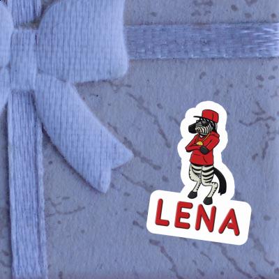 Sticker Lena Zebra Gift package Image