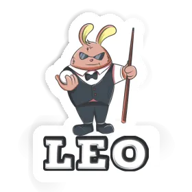 Lapin Autocollant Léo Image