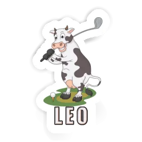 Léo Autocollant Vache Image
