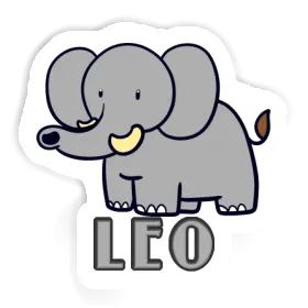 Elefant Sticker Leo Image