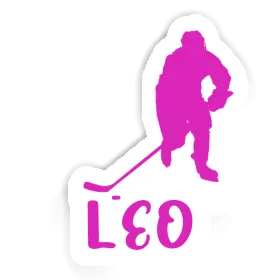 Autocollant Léo Joueuse de hockey Image