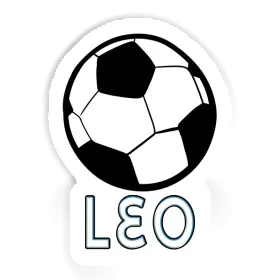 Fußball Aufkleber Leo Image