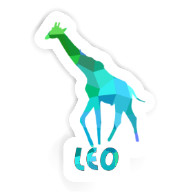 Sticker Giraffe Léo Image