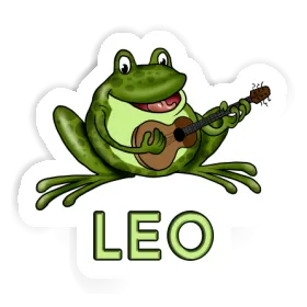Sticker Gitarrenfrosch Leo Image