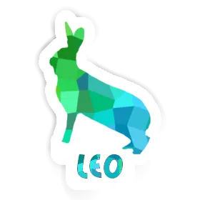 Lapin Autocollant Léo Image