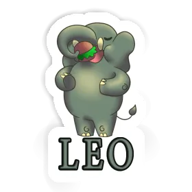 Hamburger Aufkleber Leo Image
