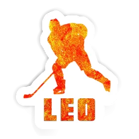 Eishockeyspieler Sticker Leo Image