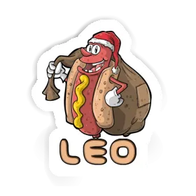 Hot Dog Aufkleber Leo Image