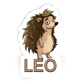 Hérisson Autocollant Leo Image