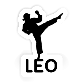 Leo Sticker Karateka Image