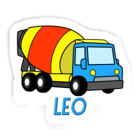 Sticker Mischer-LKW Leo Image