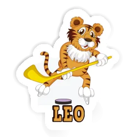 Leo Sticker Tiger Image