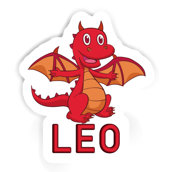 Leo Sticker Drache Notebook Leo Sticker Drache Notebook Image
