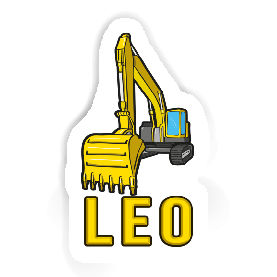 Excavator Sticker Léo Notebook Excavator Sticker Léo Gift package Image