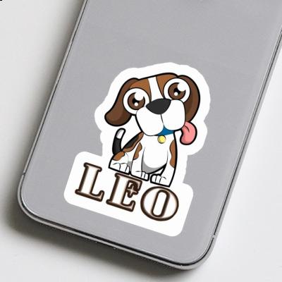 Beagle Aufkleber Leo Notebook Image