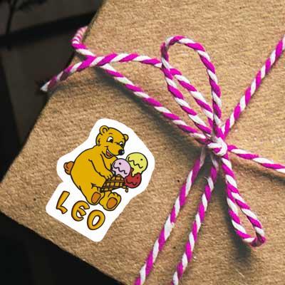 Leo Autocollant Ours Notebook Leo Autocollant Ours Notebook Image