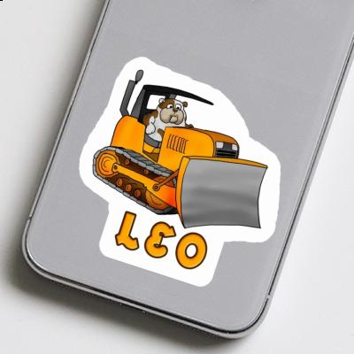 Leo Sticker Bulldozer Notebook Leo Sticker Bulldozer Notebook Image