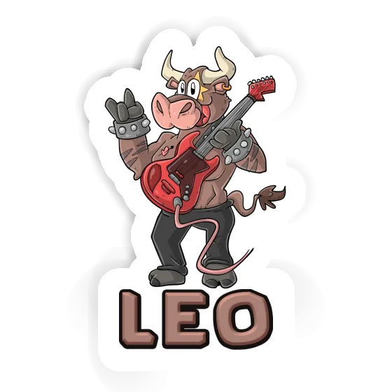 Aufkleber Stierrocker Leo Laptop Image