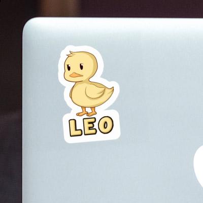 Aufkleber Leo Ente Laptop Image