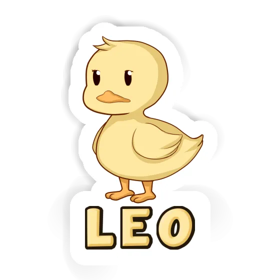 Aufkleber Leo Ente Gift package Image