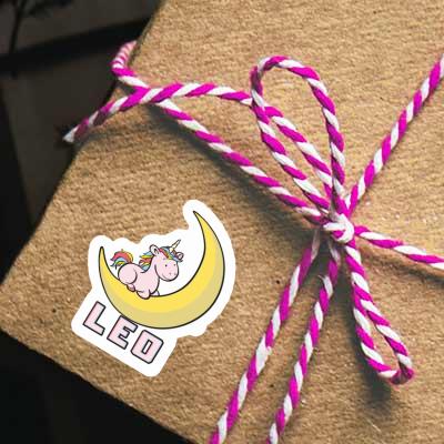 Sticker Einhorn Leo Notebook Sticker Einhorn Leo Gift package Image