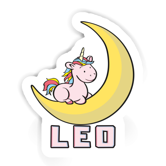 Sticker Einhorn Leo Notebook Sticker Einhorn Leo Gift package Image