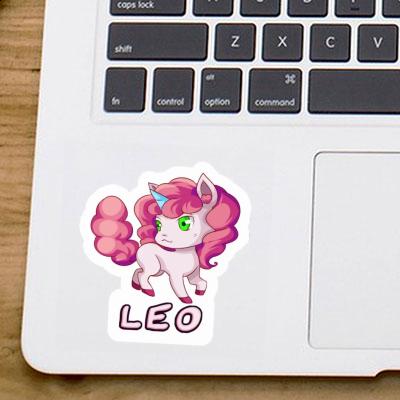 Aufkleber Einhorn Leo Notebook Aufkleber Einhorn Leo Gift package Image