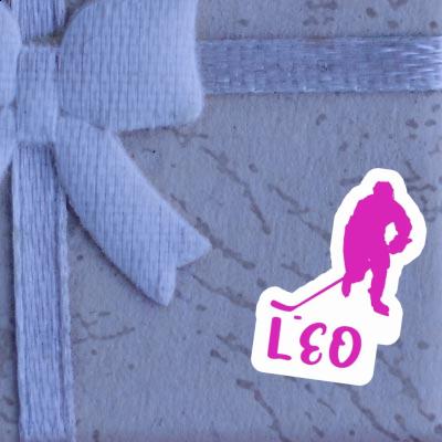 Eishockeyspielerin Sticker Leo Laptop Image