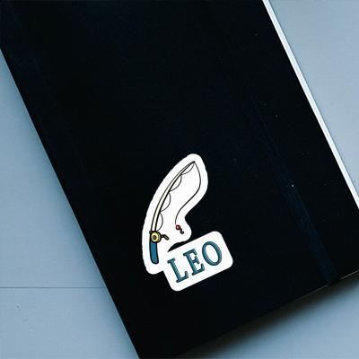 Canne à pêche Autocollant Léo Laptop Canne à pêche Autocollant Léo Laptop Image