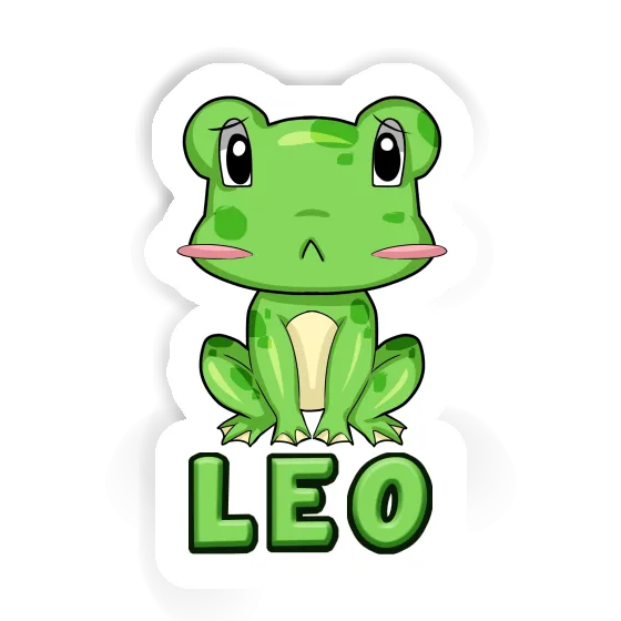 Frosch Aufkleber Leo Laptop Frosch Aufkleber Leo Laptop Image