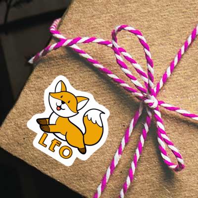 Autocollant Renard Leo Notebook Autocollant Renard Leo Gift package Image